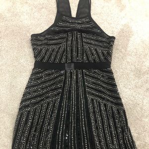Parker Sequined Cocktail Dress